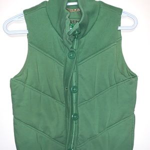 Old navy green vest